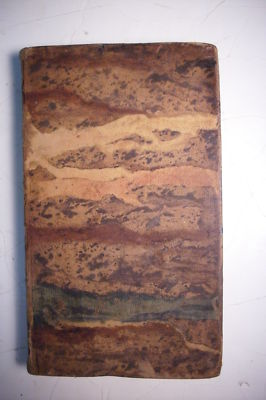 1836 HISTORY OF CHARLES THE TWELFTH * Rare Leather Binding w Spanish Marbling-image