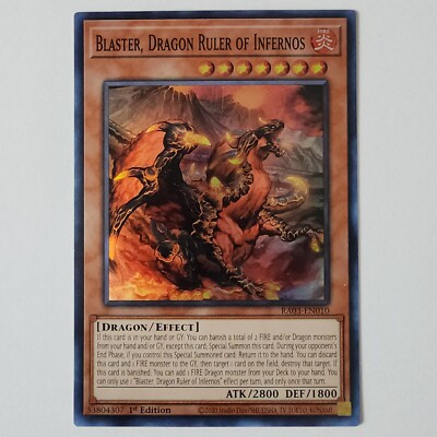 Blaster, Dragon Ruler of Infernos - RA03-EN010 - NM - Super Rare - 1st ed-image