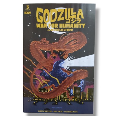 GODZILLA: WAR FOR HUMANITY #3 - ANDREW MACLEAN - REGULAR (2023)-image