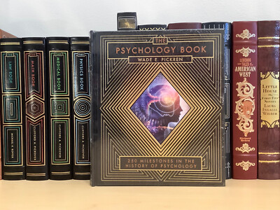 The Psychology Book by Wade E. Pickren - leather  / sealed-image