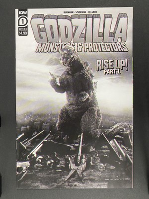 Godzilla Monsters and Protectors #1 Cover B IDW Comics 2021 “Rise up