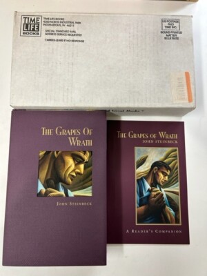 The Grapes of Wrath John Steinbeck Collectors Library of Great Books Time Life--image