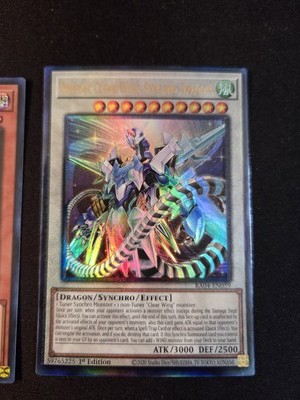 YuGiOh Crystal Clear Wing Synchro Dragon RA04-EN059 - Collector's Rare-image