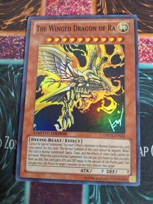 Yu-Gi-Oh! The Winged Dragon of Ra ORCS-ENSE2 Super Rare Limited Near Mint a1/-image