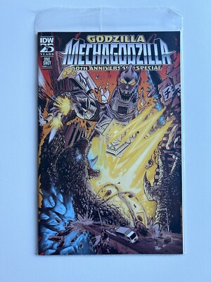 GODZILLA MECHAGODZILLA 25th ANN #1 SDCC CON EXCLUSIVE 2024 IDW MINT IN BAG Minus-image