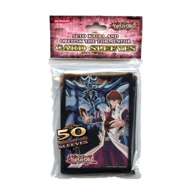 YuGiOh Seto Kaiba and Obelisk the Tormentor Card Sleeves-image