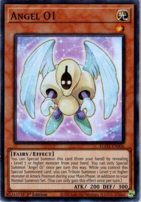 Angel 01 EG01-EN006 Egyptian God Deck: Obelisk the Tormentor 1st Edition-image