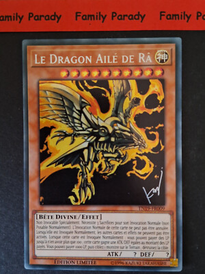 The Winged Dragon Of Ra TN19-FR009 YuGiOh! Secret Rare French-image