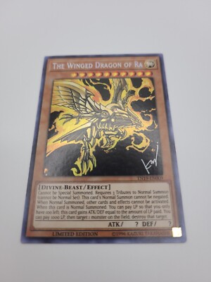 The Winged Dragon of Ra TN19-EN009 Prismatic Secret Rare Limited Edition Lp-image