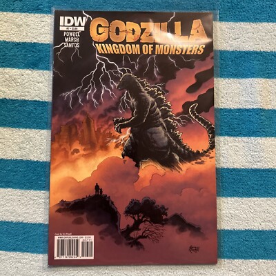 Godzilla: Kingdom of Monsters #7A IDW 2011 B&B-image