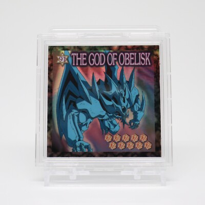 Yugioh! No.91 Obelisk the Tormentor Sticker Morinaga-image
