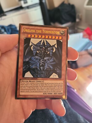 Yugioh Obelisk the Tormentor GLD4-EN030 Limited Gold Rare-image