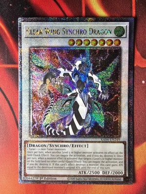 Yugioh! Clear Wing Synchro Dragon RA04-EN249 Quarter Century Secret Rare 1st ed-image