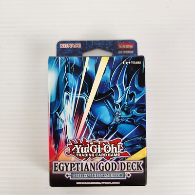 Yu-Gi-Oh! TCG Egyptian God Deck Obelisk The Tormentor New & Sealed Konami 🦊-image