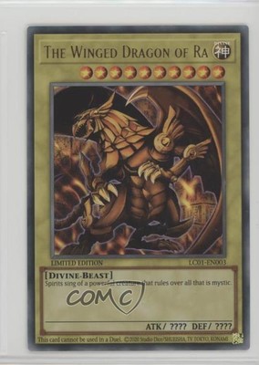 2010 Yu-Gi-Oh! Legendary Collection 1 Box Set The Winged Dragon of Ra 5u3-image