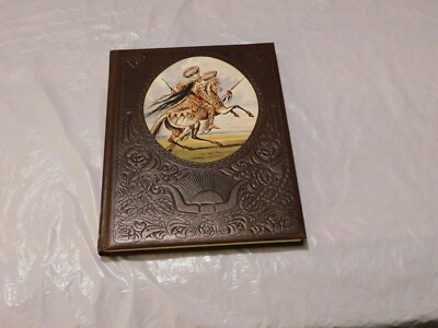 TIME LIFE-LEATHER BOUND LOOK~THE GREAT INDIAN CHIEFS-THE OLD WEST HISTORY BOOK-image