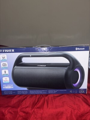Fisher LED Bluetooth Speaker -image
