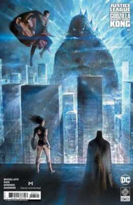 Justice League vs Godzilla vs Kong #5 (Of 7) Cover D 1 in 25 Puppeteer Lee Card-image