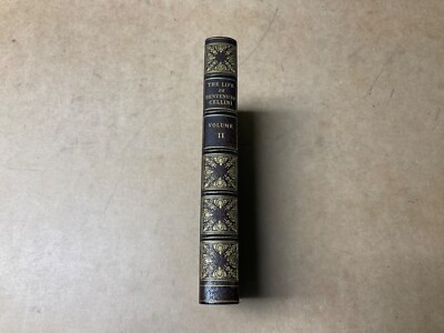The Life of Benvenuto Cellini, volume II...1906...partially leather bound-image