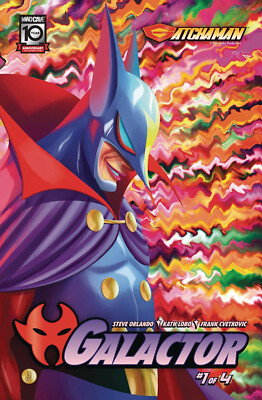 GATCHAMAN GALACTOR #1  MIRANDA  (1:10)  MAD CAVE  COMICS  STOCK IMG 2024-image