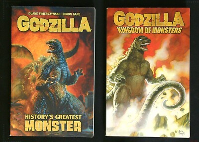 Godzilla History's Greatest Monster TPB & Godzilla Kingdom of Monsters TPB-image