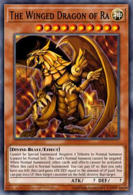 LED7-EN000 - The Winged Dragon of Ra - Ultra Rare - Legendary Duelists: Rage of-image