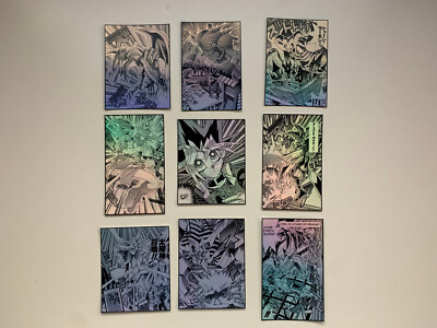 Manga Panel Yugioh Sticker Bundle - Anime Laptop Stickers-image