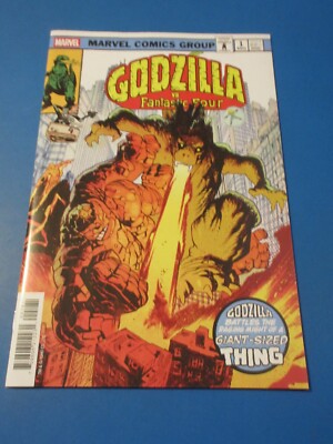 Godzilla vs Fantastic Four #1 Harren variant NM Gem Wow-image