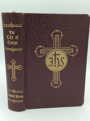 THE LIFE OF CHRIST - 1954 - Catholic - Mary - illustrated - vintage-image