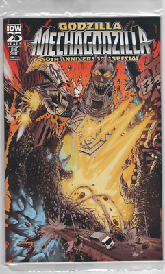 GODZILLA MECHAGODZILLA 50th ANNIVERSARY #1 SDCC CON VARIANT 2024 IDW COMIC-image