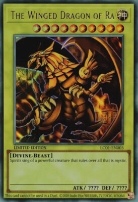The Winged Dragon of Ra LC01-EN003 Limited Edition 25th Anniversary Yugioh-image