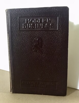Modern Business SIGNED, by John R. Bangs (1964, Leather Bound)-image