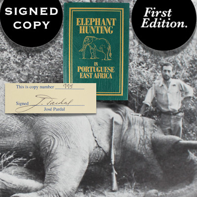 ELEPHANT HUNTING Safari Press Big Game Signed Limited 1st Edition Africa PARDAL-image