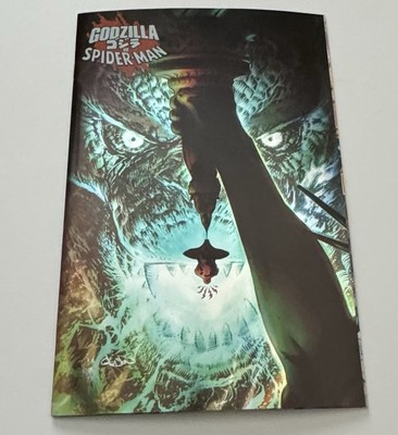 Godzilla vs. Spider-Man No. 1 (Cover B - Patrick Gleason Foil)- Marvel Comics-image