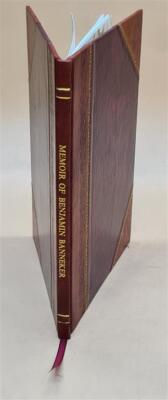 Memoir Of Benjamin Banneker: Read Before The Maryland Historical [Leather Bound]-image