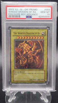 The Winged Dragon Of Ra PSA 10 GEM MINT GBI-003 2003 Game Boy Advance ULTRA -image
