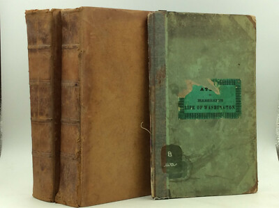THE LIFE OF GEORGE WASHINGTON by John Marshall - 1832 2nd ed - 2 VOLS PLUS ATLAS-image