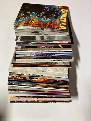 GODZILLA KING OF THE MONSTERS Collector Cards Comic Images FULL SET 1-72-image