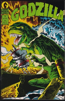 Dark Horse Comics GODZILLA #2 1988 VF!-image