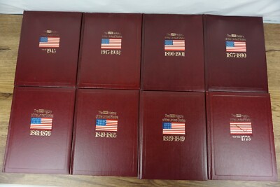Time - LIFE History of the United States Leather bound Volumes 1,4,5,6,7,8,10,12-image