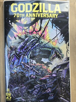 GODZILLA 70TH ANNIVERSARY (2024) - GRADE NM - 1:10 INCENTIVE ZORNOW VARIANT!-image