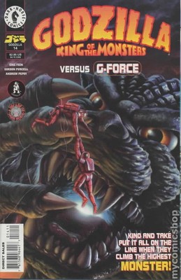 Godzilla #14 FN 6.0 1996 Stock Image-image