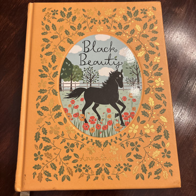 BLACK BEAUTY by ANNA SEWELL  (Bonded Leather-bound Childrens's Classics)-image