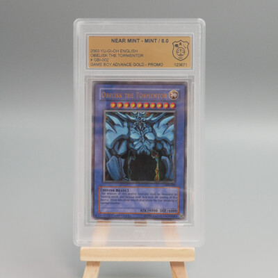 Yugioh Graded Cards Obelisk the Tormentor [GBI-002] 8.0 Near Mint - Mint - GSG-image