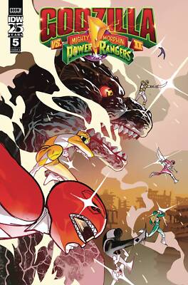Godzilla Vs Power Rangers II #1-5 A B 1:10 SOLD INDIVIDUALLY IDW 2024 Bunn Rivas-image