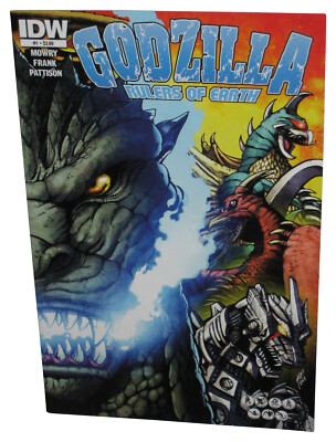 Godzilla Rulers of Earth Matt Frank Wraparound Cover Comic Book #1-image