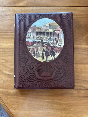 The Townsmen The Old West Time-Life 1981 Faux Leather Bound HB-image
