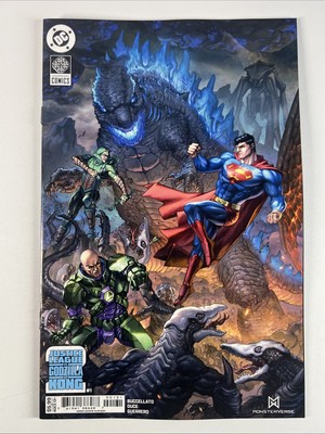 Justice League vs Godzilla vs Kong 2 #1 (2025) 1st Lee Shaw ~ Quah Variant-image