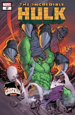 INCREDIBLE HULK 17 ANDREI BRESSAN GODZILLA VARIANT NM 2024-image