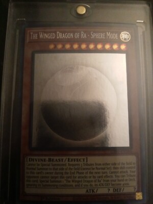 Yugioh! - The Winged Dragon of Ra Sphere Mode GFP2-EN180 Ghost Rare 1st Ed NM-image
